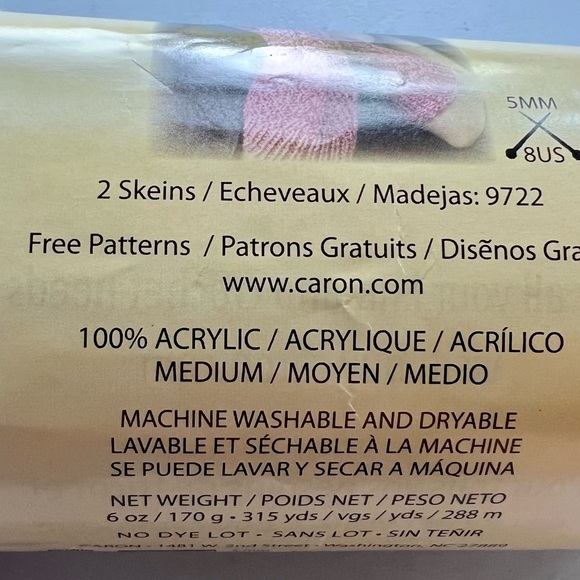 Caron Simply Soft Yarn NWT - Picture 5 of 6